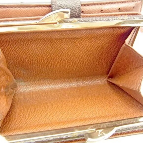 Louis Vuitton Wallet Purse Monogram Brown Woman unisex Authentic - Picture 10 of 11